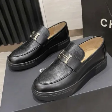 Mocasini barbati H, casual, negri, piele eco, comozi , H01